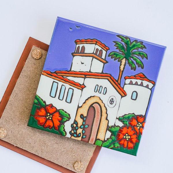 Courthouse of Santa Barbara Art Trivet